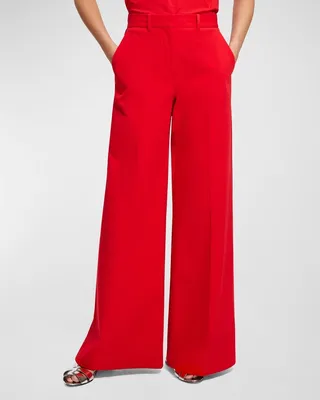 High-Waist Wide-Leg Pants