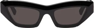 Bottega Veneta Black Angle Sunglasses