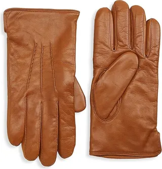 COLLECTION Cashmere-Lined Leather Gloves