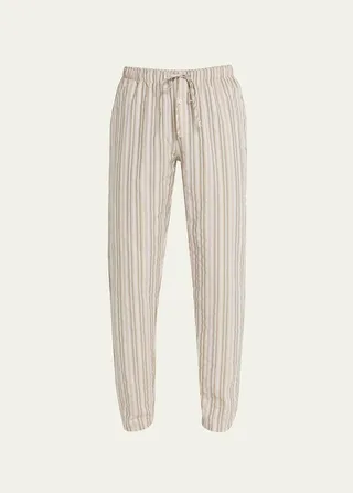 Men's Night Day Striped Lounge Pants