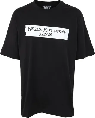 Versace Jeans Couture Logo-Printed Crewneck T-Shirt