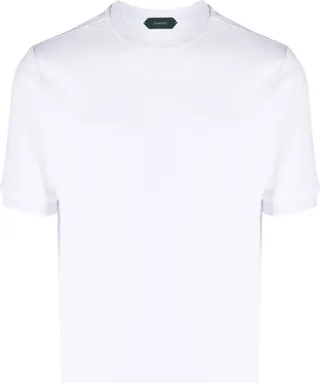 crew-neck cotton T-shirt