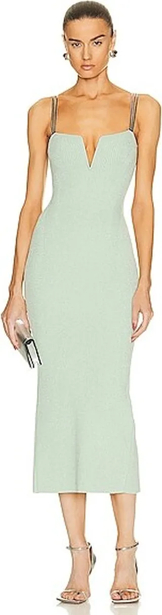 GALVAN Galvanized Ophelia Dress in Sage
