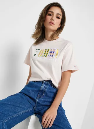 Graphic Crew Neck T-Shirt