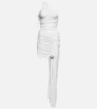 Safety Slider jersey minidress