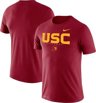 Men's Nike Cardinal Usc Trojans Facility Legend Performance T-shirt