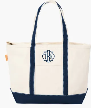Navy Large Boat Tote