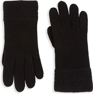 Textured Cashmere Gloves