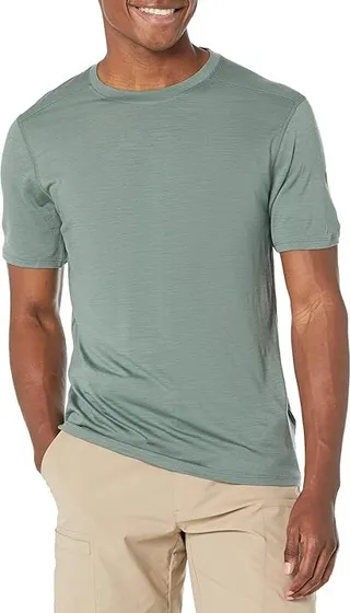 Smartwool Merino Short Sleeve Tee (Sage) Men's Clothing