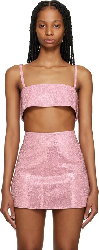 NUÉ Pink Charlotte Camisole