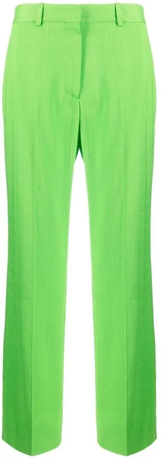 Straight-Leg Tailored Trousers