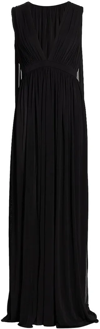 Ashley Cape Jersey Gown