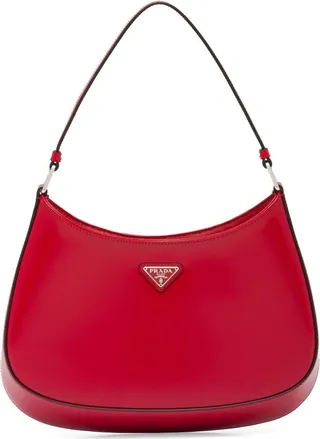 Cleo brushed leather shoulder bag