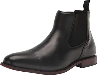 STACY ADAMS Men's Maury Cap Toe Chelsea Boot