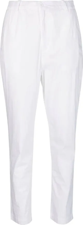 High-Waisted Cropped Trousers