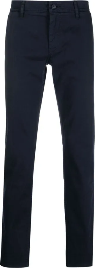 Low-Rise Straight-Leg Trousers
