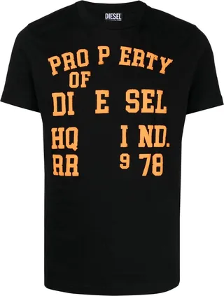logo-print short-sleeve T-shirt