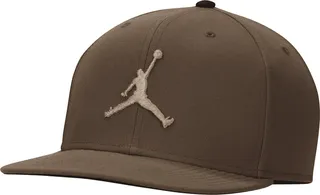 Jordan Pro Jumpman Snapback Hat in Brown