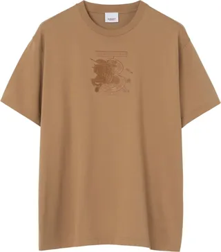 embroidered logo cotton T-shirt