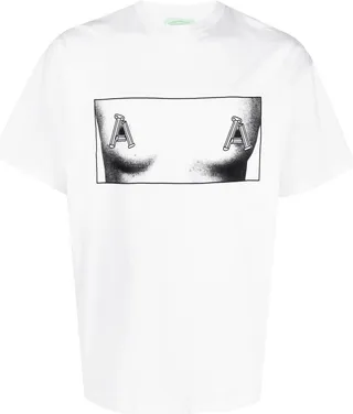 graphic-print short-sleeve T-shirt