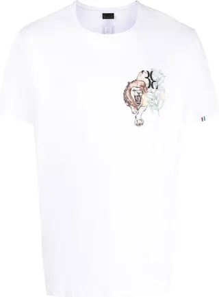 graphic-print short-sleeve T-shirt