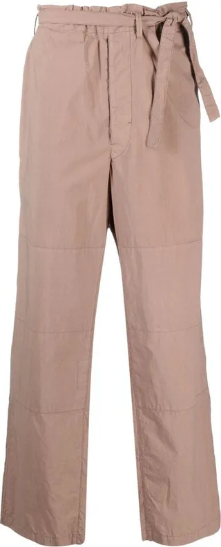 Belted Wide-Leg Trousers
