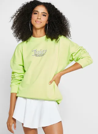 Graphic Round Neck Sweatshirt