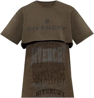 Givenchy Two Layered Crewneck T-Shirt