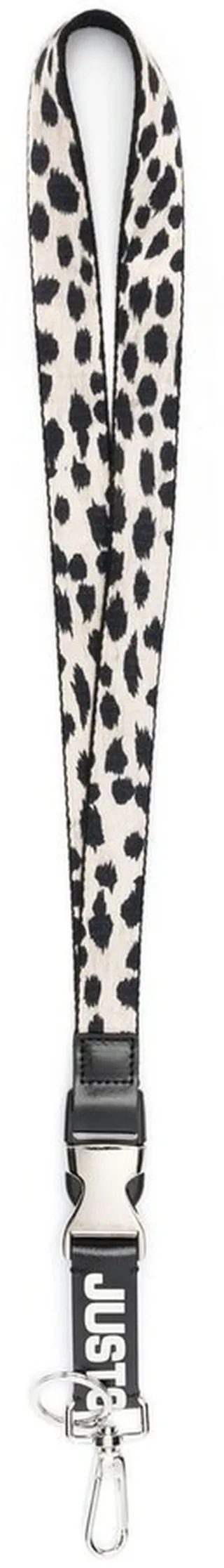 Dalmatian-Print Keychain