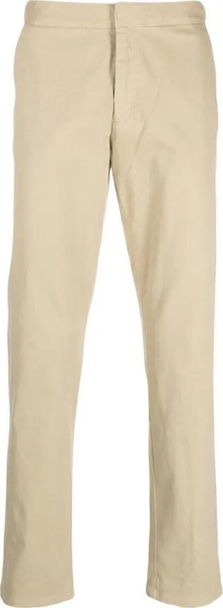 Fallon mid-rise straight-leg trousers