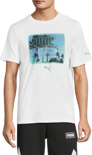 Backboard Crewneck Graphic Tee