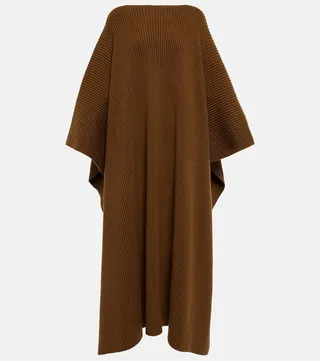 Roman cashmere maxi dress