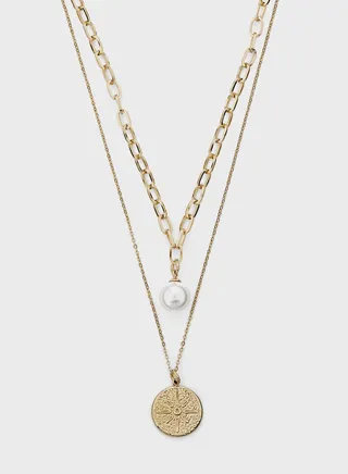 Mae Sun Pearl Pendant Necklace