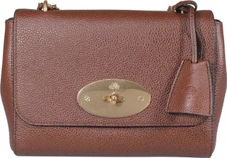 Mulberry Lily Logo Plaque Crossbody Bag