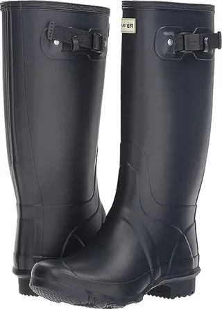 Hunter Huntress Field Boot (Navy) Women's Rain Boots