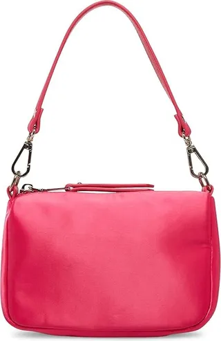 Steve Madden Noble-S Satin Mini Bag (Pink) Handbags