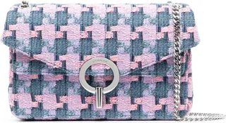 Yza tweed shoulder bag