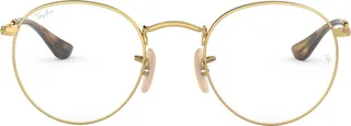 Ray-Ban RX3447V Round Metal Optics Men's Round Eyeglasses