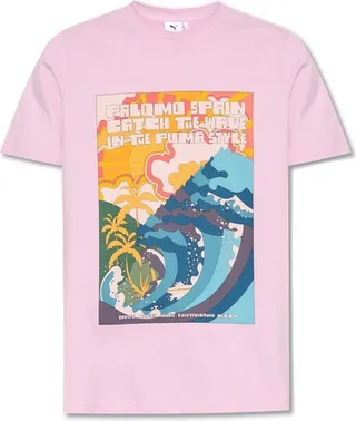 Puma X Palomo Graphic Printed Crewneck T-Shirt