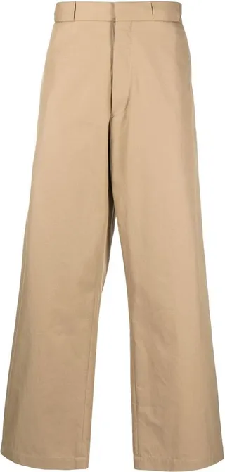 Straight-Leg Tailored Trousers