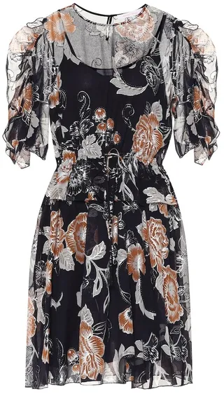 Floral midi dress