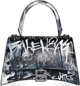 Hourglass Small Graffiti Handbag