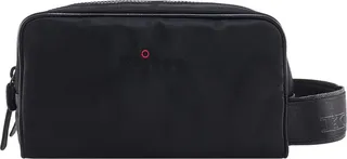 Nylon beauty cases with embroidered logo