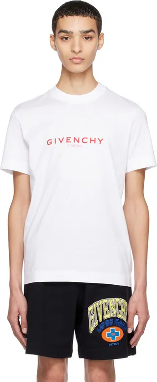 Givenchy White Reverse T-Shirt