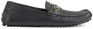 Ayrton Leather & Web Driver Loafers