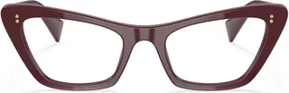 Cat-Eye Frame Glasses
