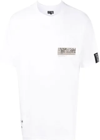 debossed-logo detail T-shirt