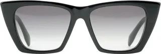 Alexander McQueen Eyewear Selvedge Cat-Eye Frame Sunglasses