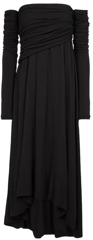 Nerissa crepe jersey midi dress