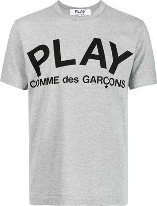 logo-print crewneck T-shirt